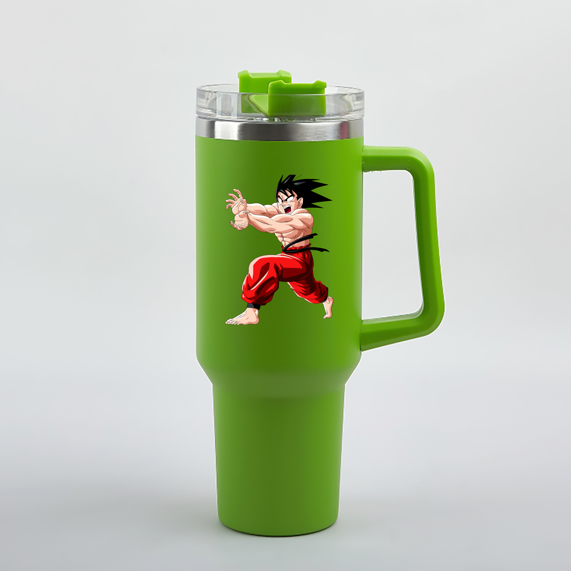 （画像用） ドラゴンボール 孫悟空（そん ごくう）Son Goku カカロット DRAGON BALL Kakarotto 1200mL車用タンブラー（カラープリント）